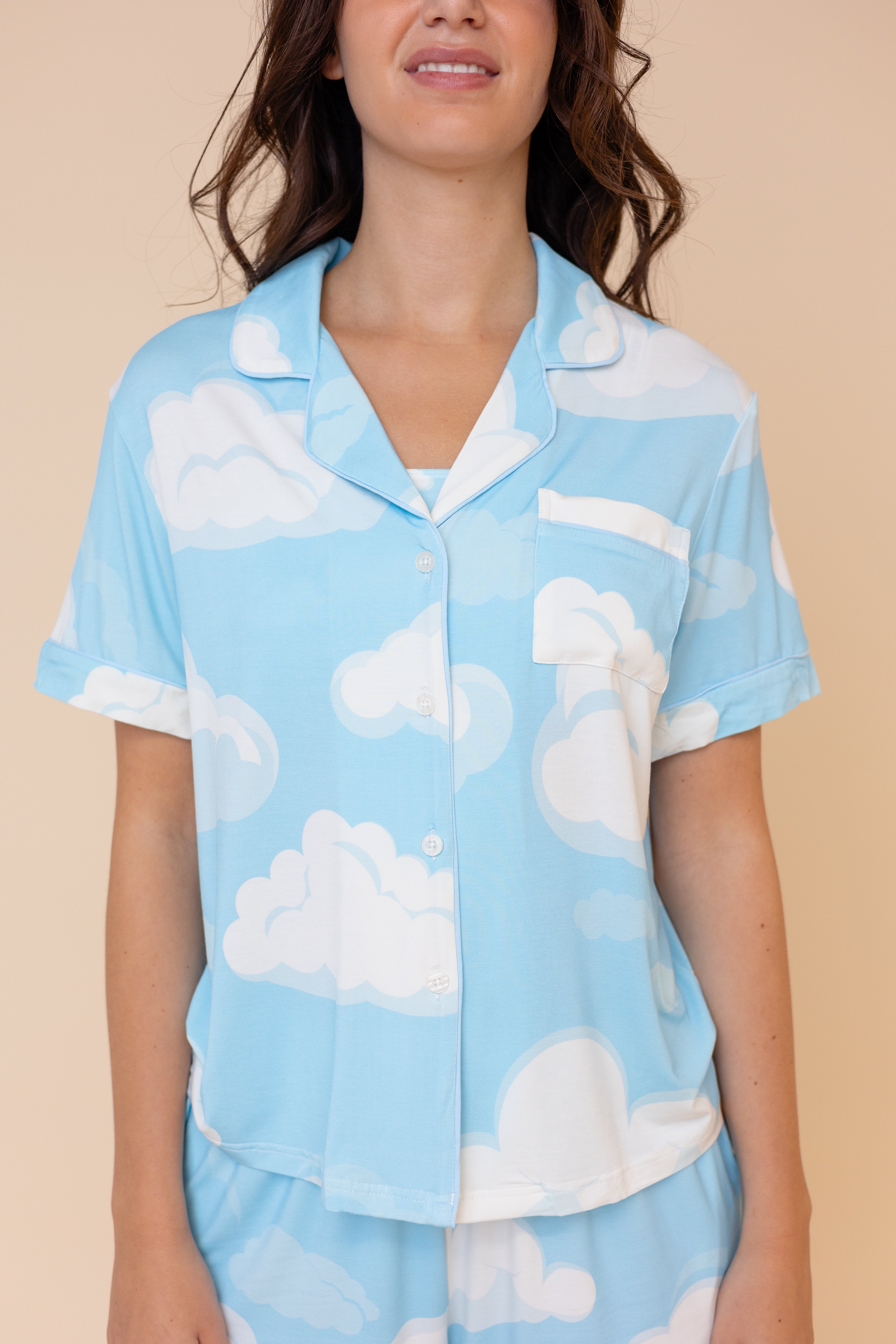 Chemisier Pyjama "SUR UN NUAGE"