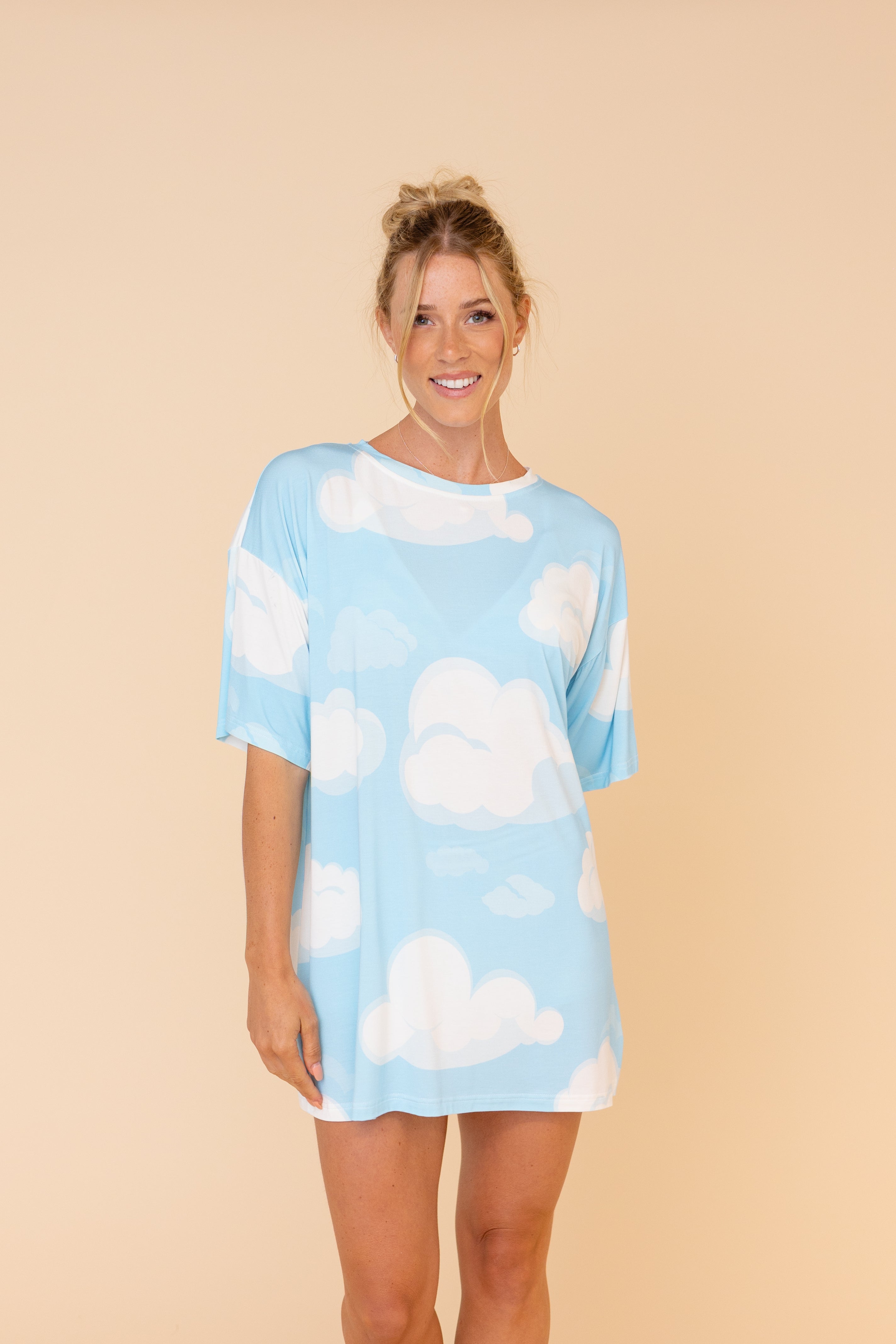 Long Tee Unisexe "SUR UN NUAGE"