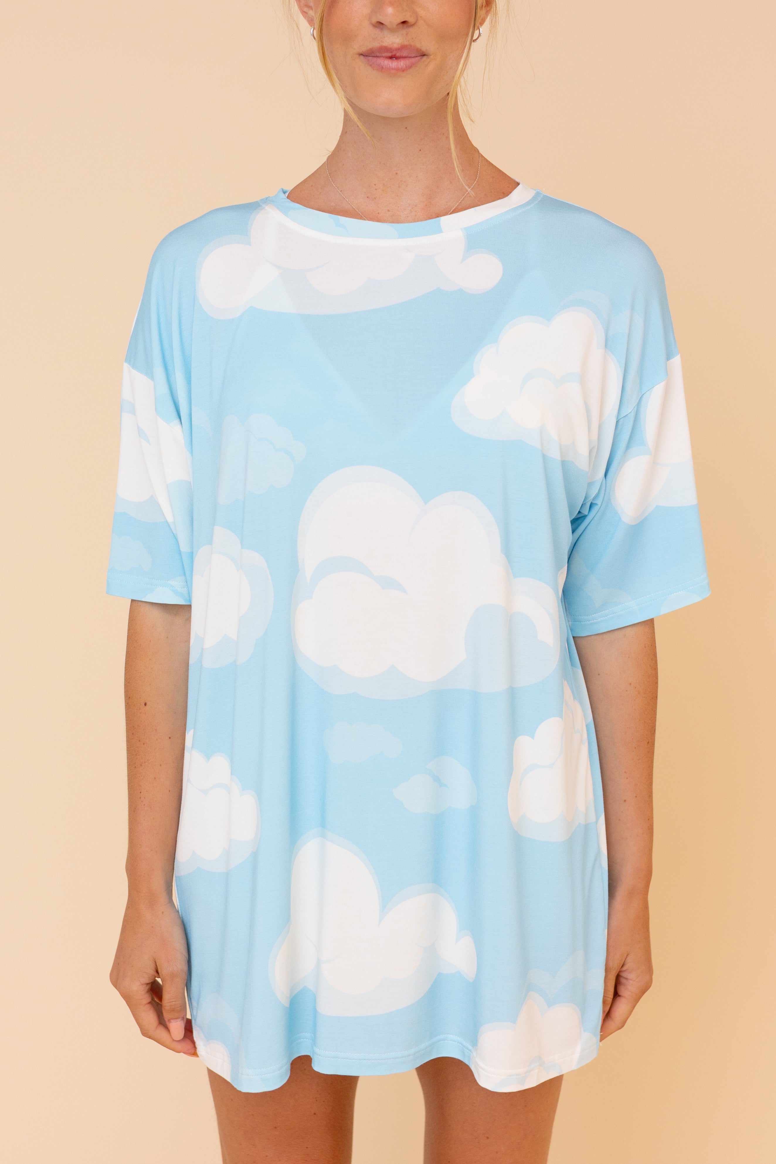 Long Tee Unisexe "SUR UN NUAGE"