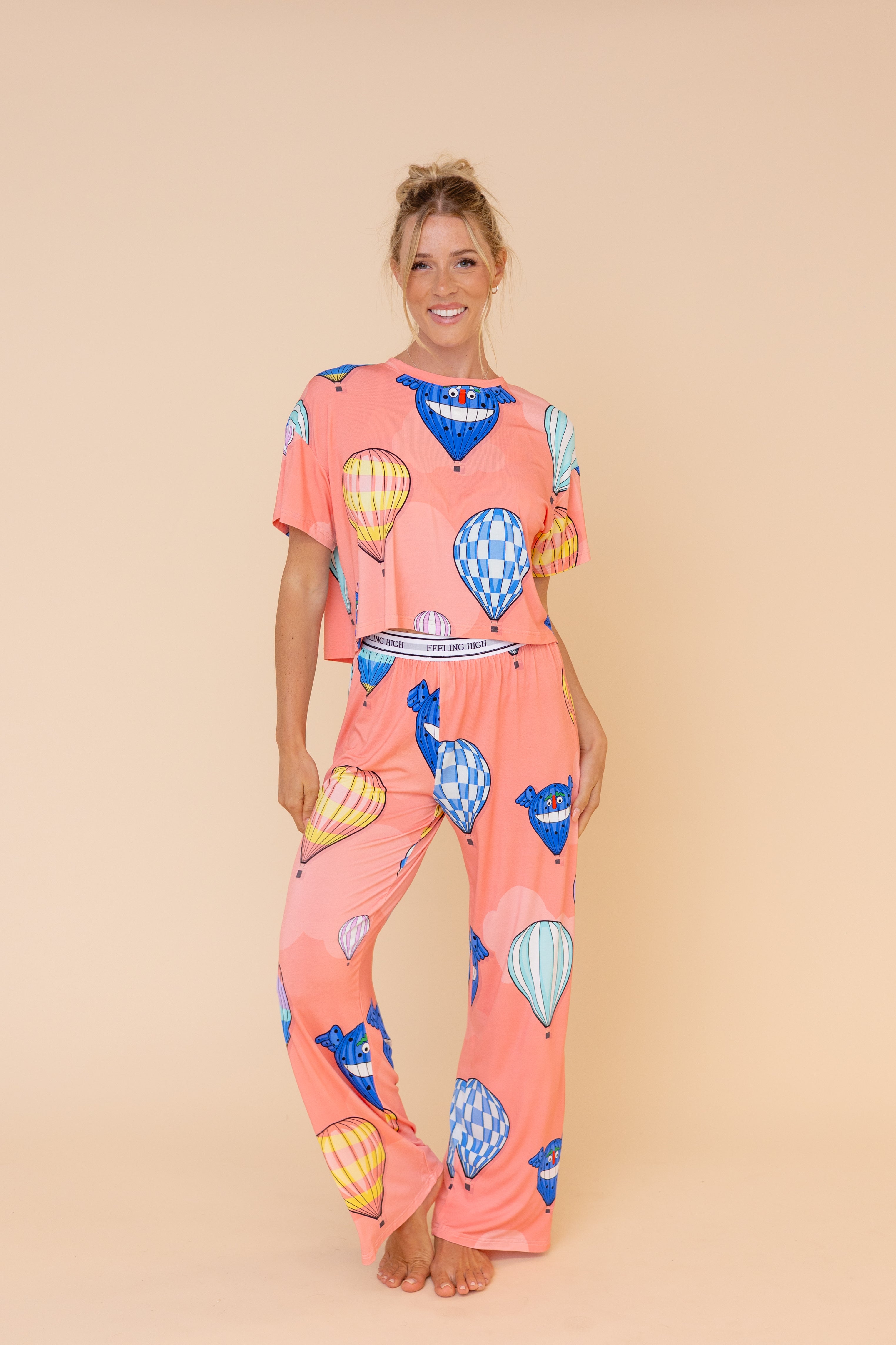 Haut Pyjama "FEELING HIGH"