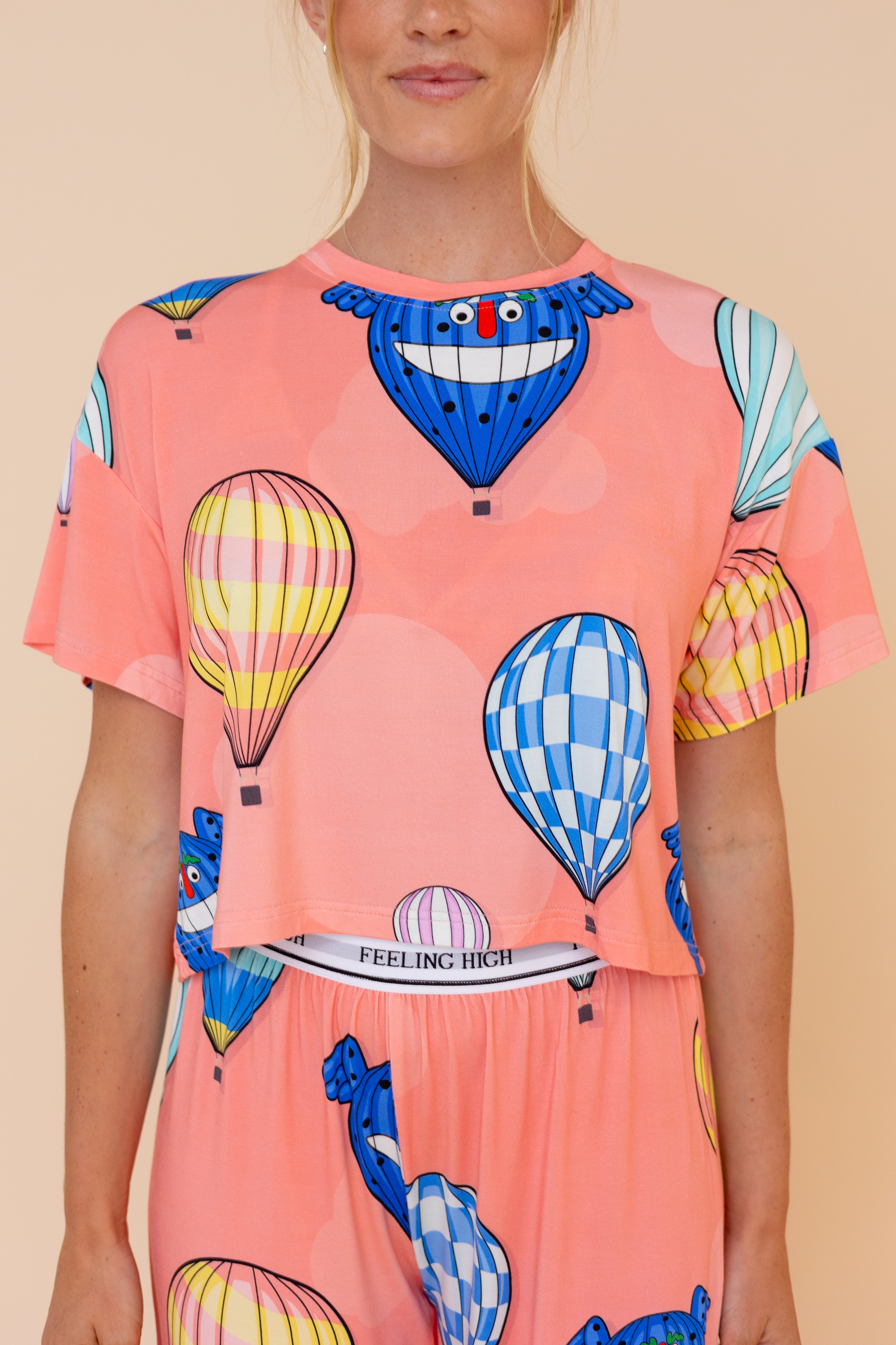 Haut Pyjama "FEELING HIGH"