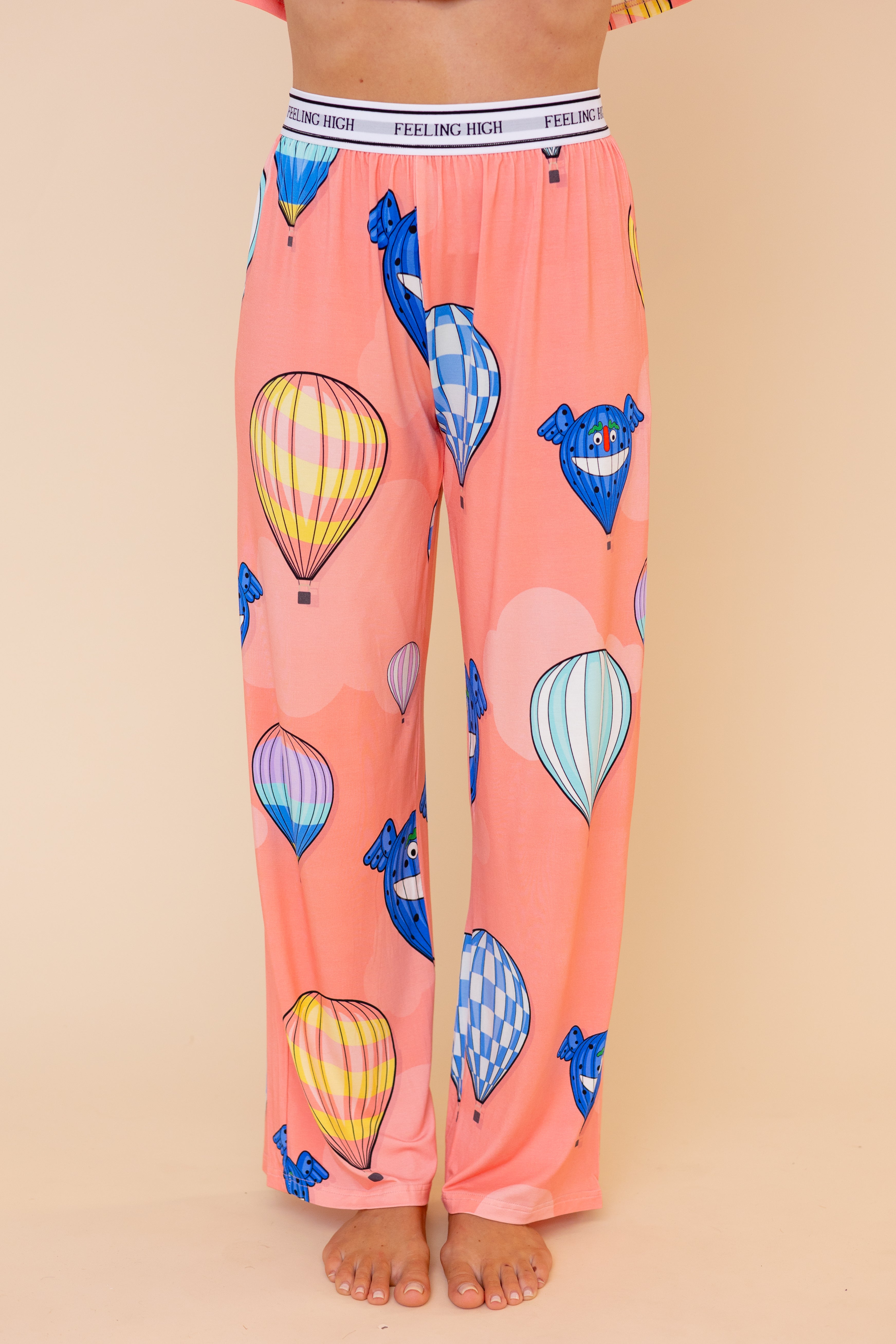 Pantalon Pyjama Évasé "FEELING HIGH"