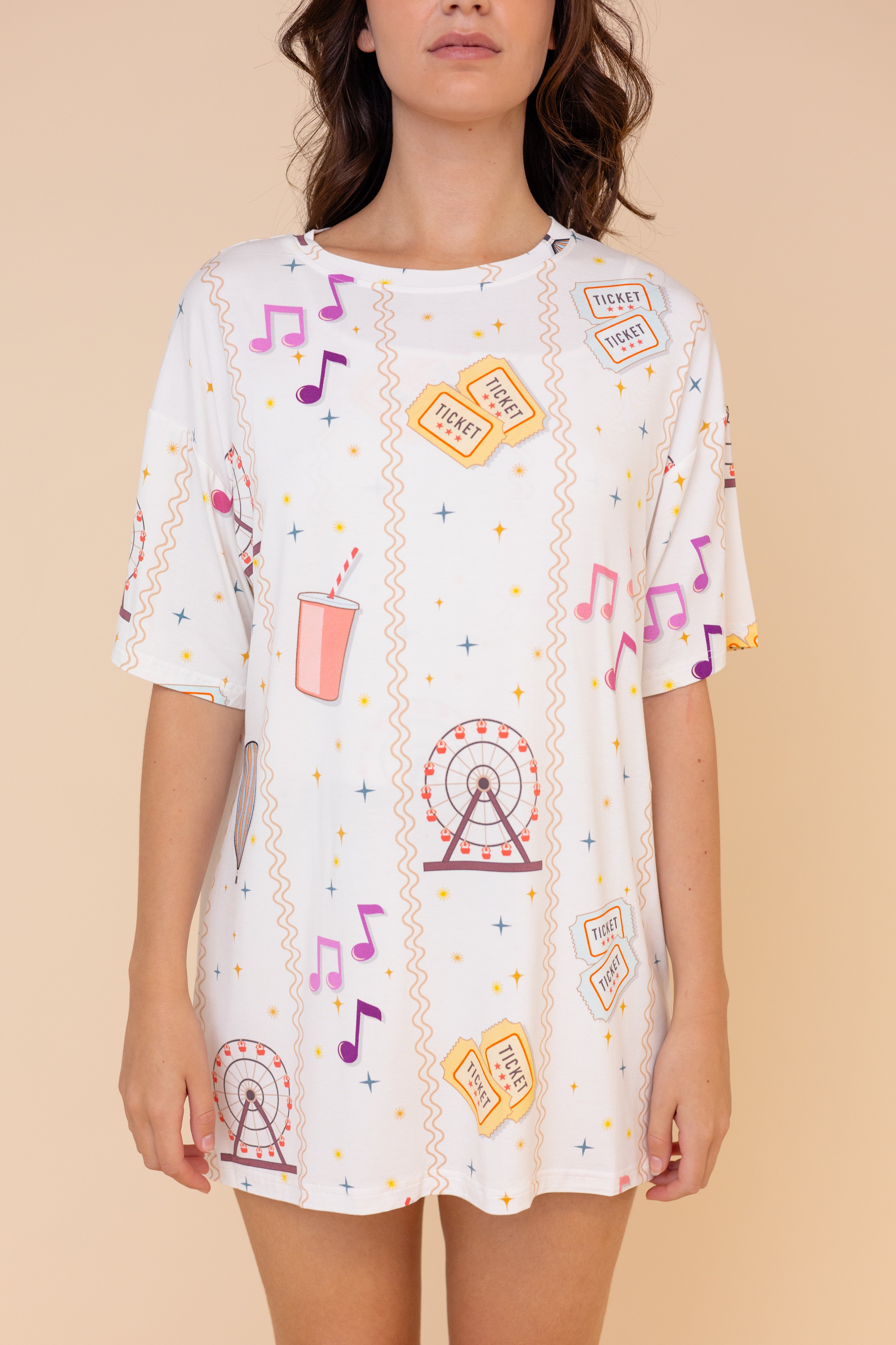 Long Tee Unisexe "FREE PASS"