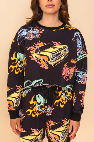 Crop Top "DANGEROUS CURVES"