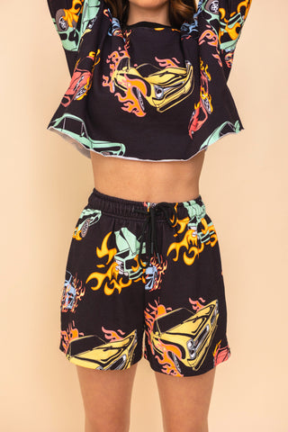 Comfy Shorts "DANGEROUS CURVES"