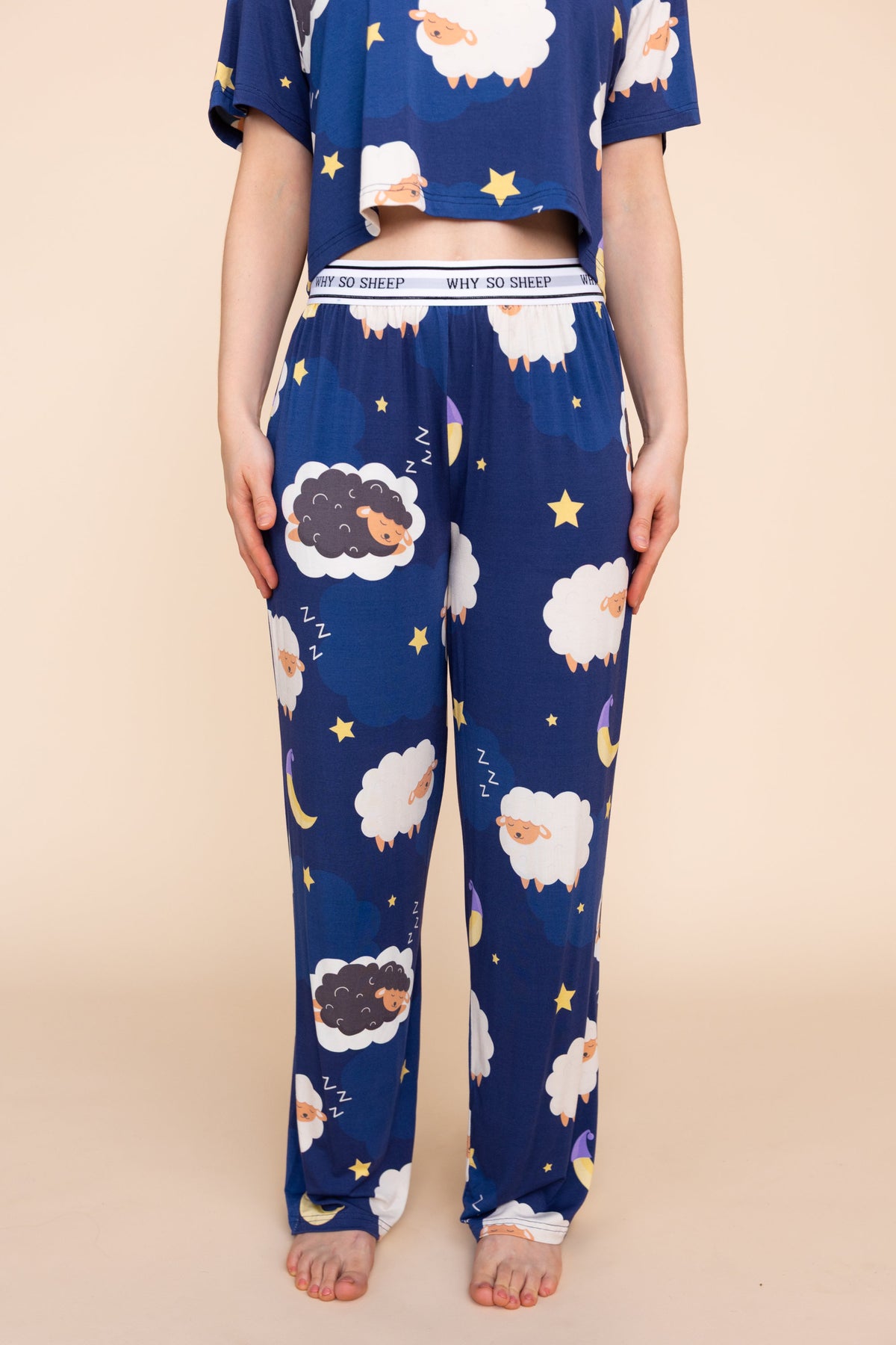 Pajama Pants "WHY SO SHEEP"