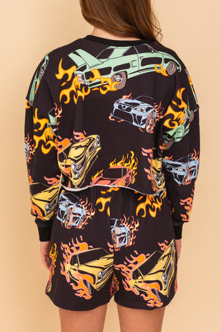 Cropped Top "DANGEROUS CURVES"