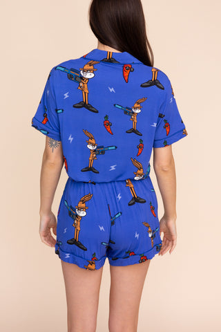 Short Pyjama "SAUTE QUI PEUT"