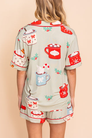 Chemisier Pyjama "GETTING HOT IN HERE"