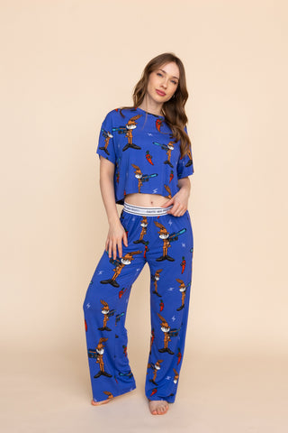 Haut Pyjama "SAUTE QUI PEUT"