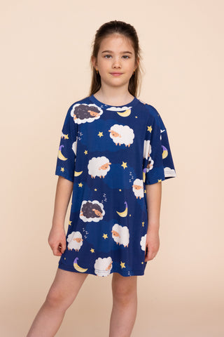 Kids' Long Tee "WHY SO SHEEP"