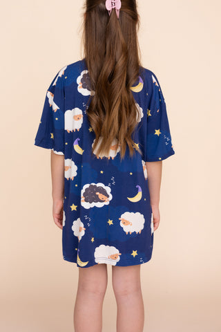 Kids' Long Tee "WHY SO SHEEP"