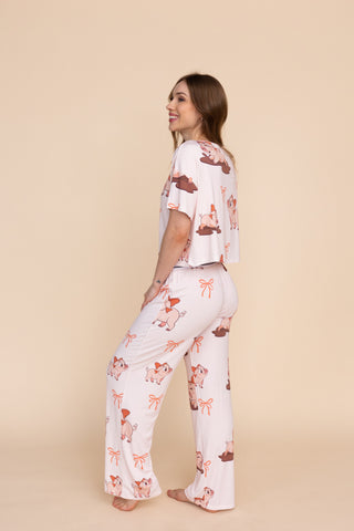 Pajama Pants "P'TITE COCHONNE"
