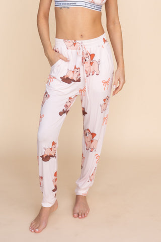 Jogging Pyjama Unisexe "P'TITE COCHONNE"