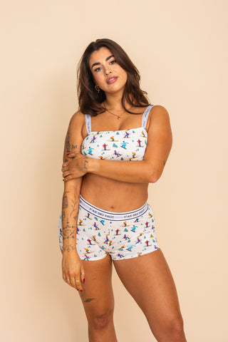 Top Tube "T'AS SKI FAUT"