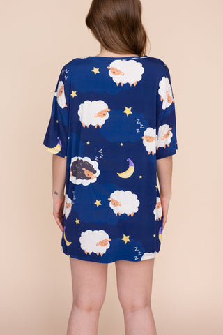 Long Tee Unisexe "WHY SO SHEEP"
