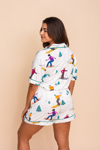 Short Pyjama "T'AS SKI FAUT"