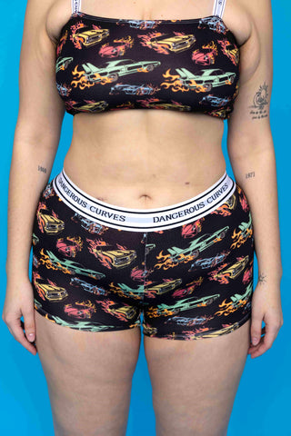 Boxer Femme "DANGEROUS CURVES"