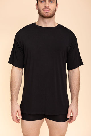 Unisex Long Tee "BLACK"