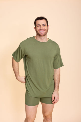 Unisex Long Tee "KAKI"