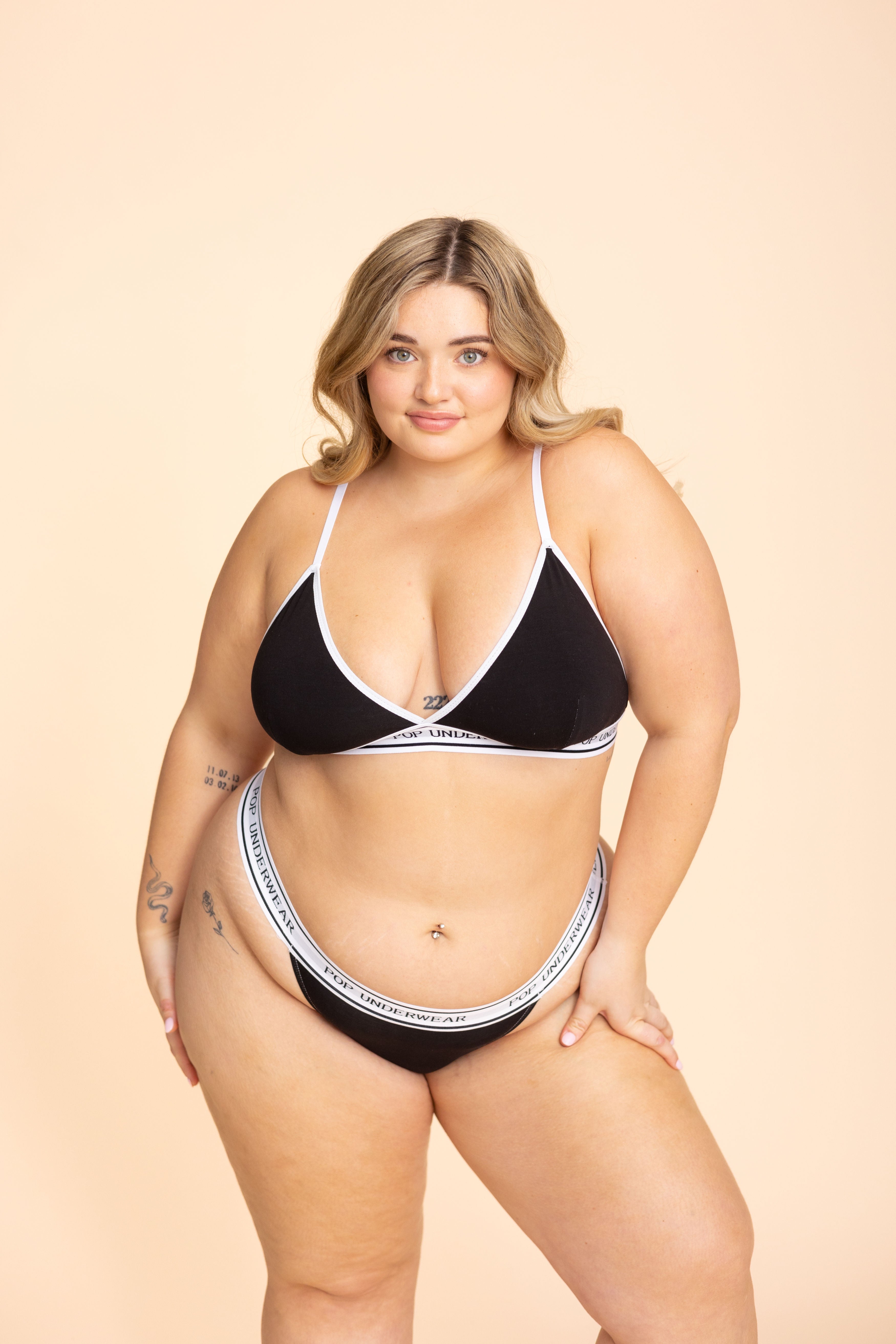 Bralette "BLACK"