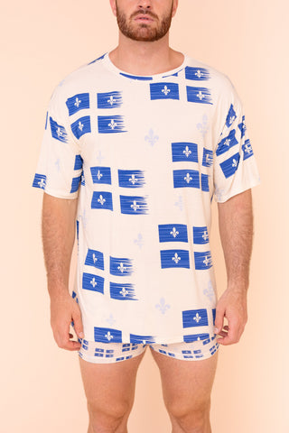 Unisex Long Tee "VIVE LE QUÉBEC"