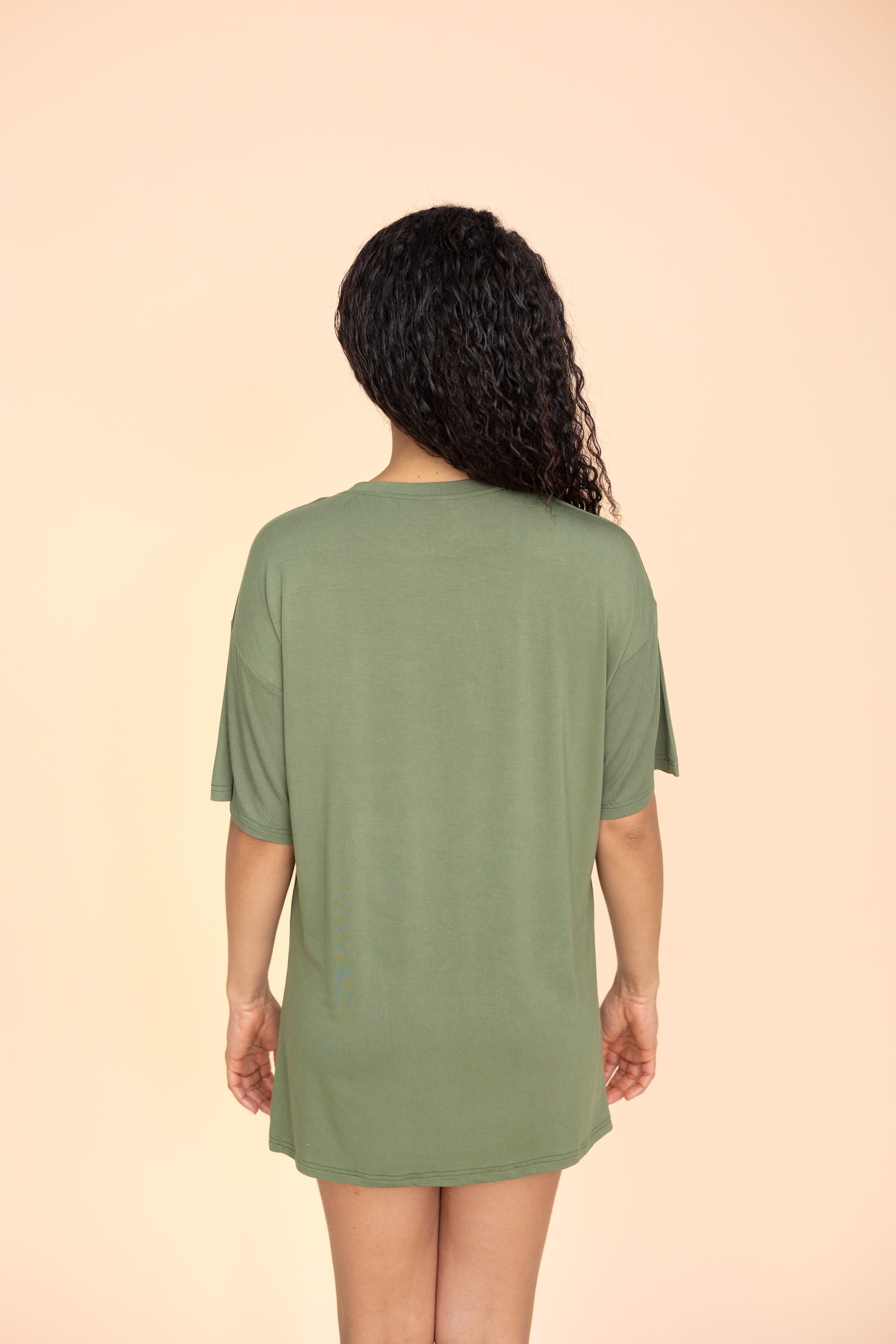 Long Tee Unisexe "KAKI"