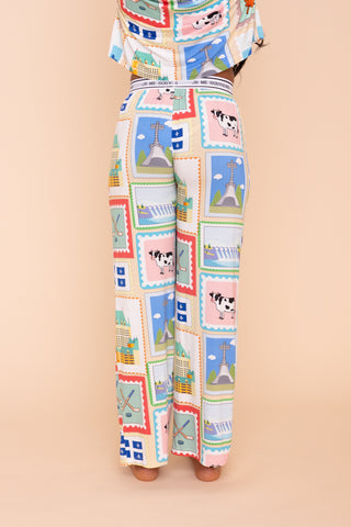 Pajama Pants "JE ME SOUVIENS"