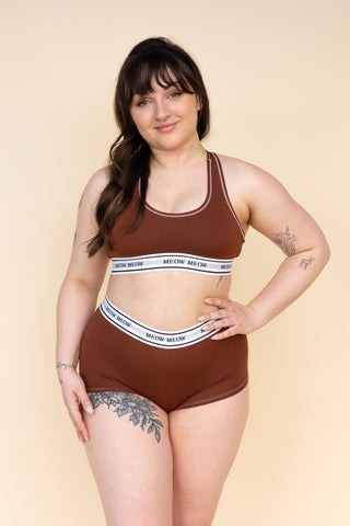 Sports Top "MEOW MEOW"