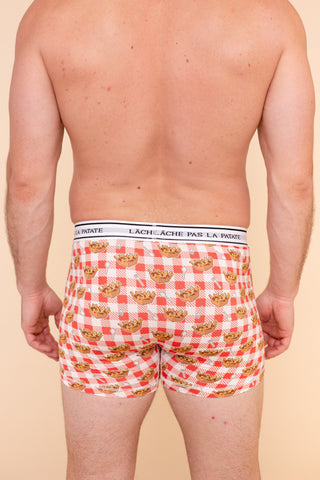 Long Boxers "LÂCHE PAS LA PATATE"