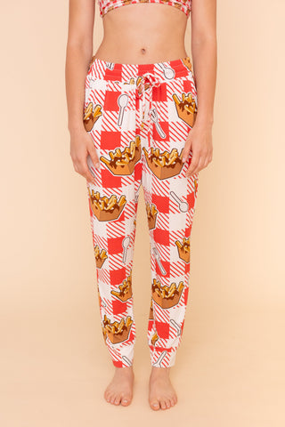 Unisex Pajama Joggers "LÂCHE PAS LA PATATE"
