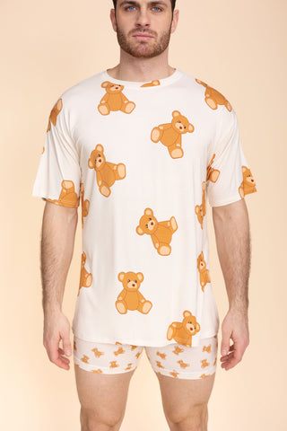 Long Tee Unisexe "MY TEDDY BEAR"