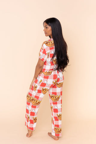 Pajama Pants "LÂCHE PAS LA PATATE"