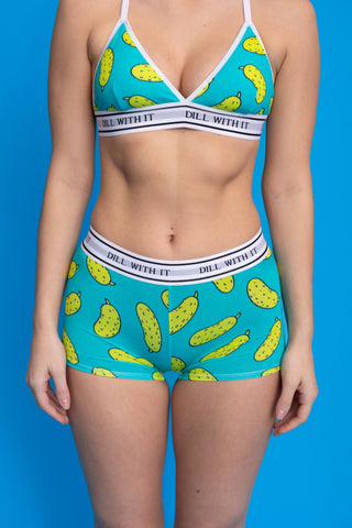 Boxer Femme "DILL WITH IT"
