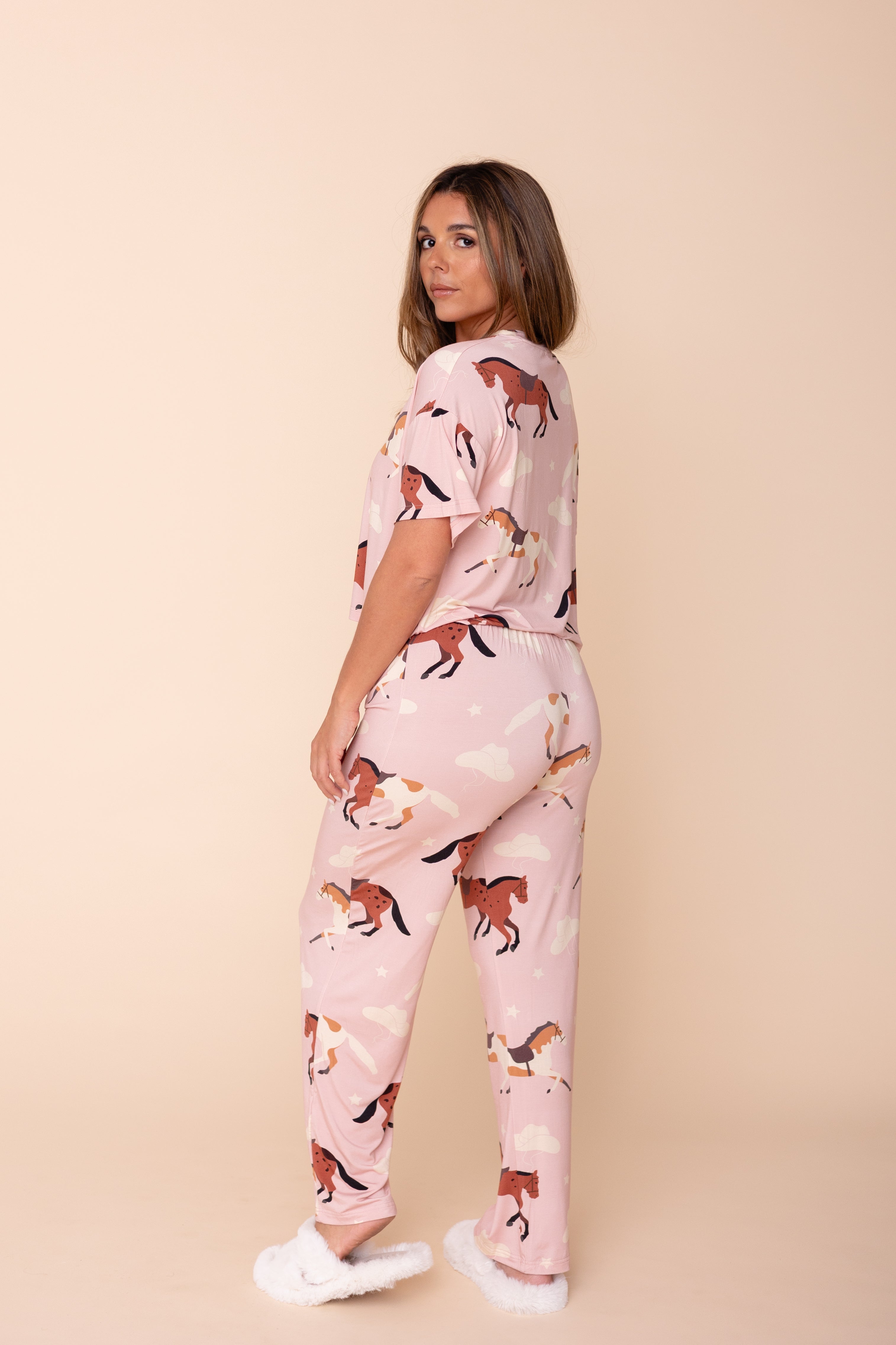 Pantalon Pyjama Évasé "EN SELLE MA BELLE"