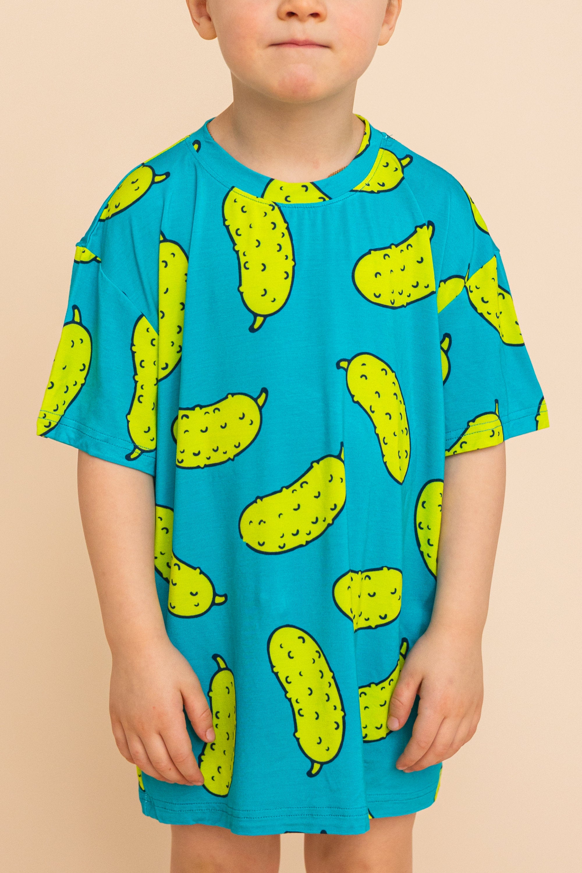 Long Tee Enfant "DILL WITH IT"