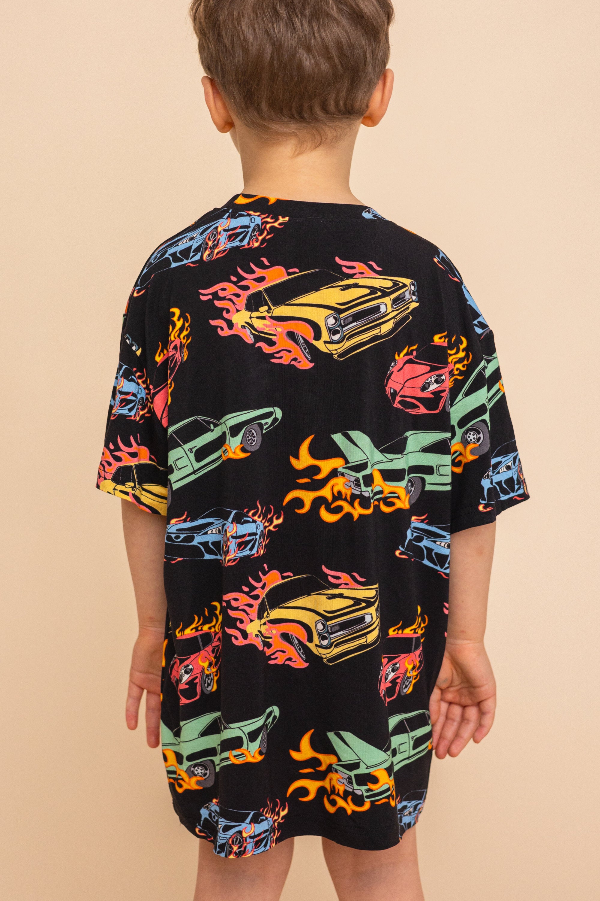 Long Tee Enfant "DANGEROUS CURVES"