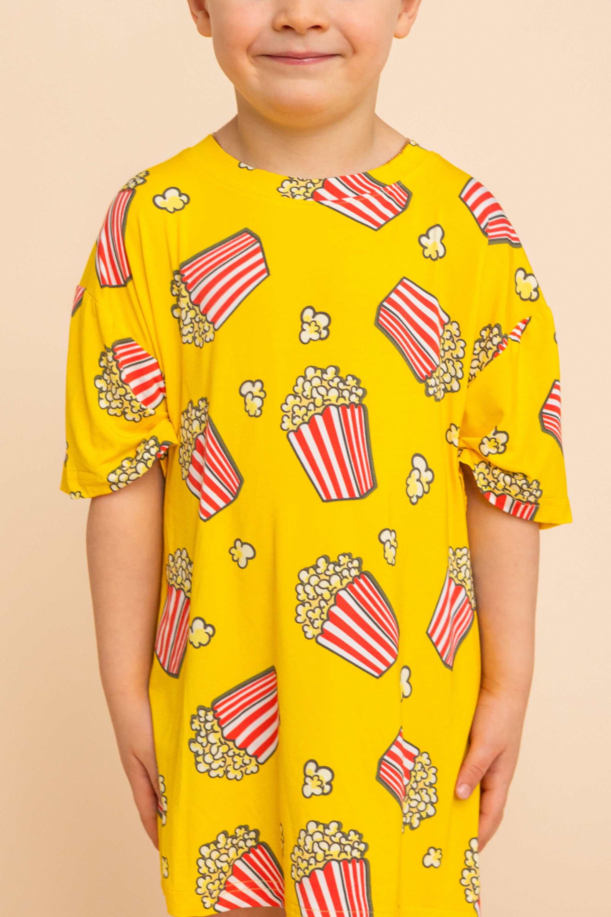 Kids' Long Tee "POP & CHILL"