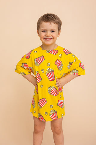 Long Tee Enfant "POP & CHILL"