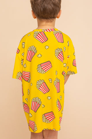 Long Tee Enfant "POP & CHILL"