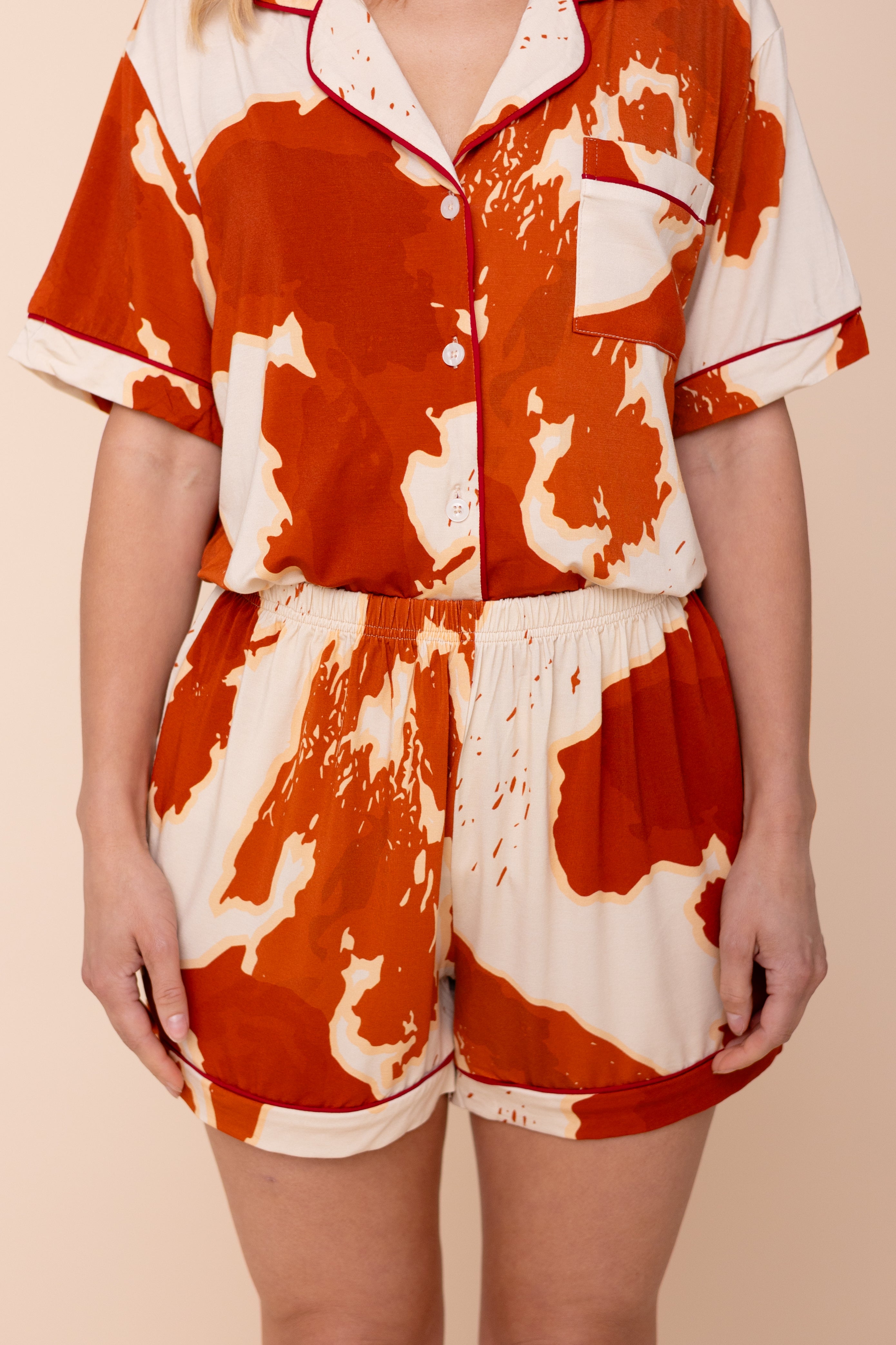 Pajama Shorts "VACHE-MENT HOT"