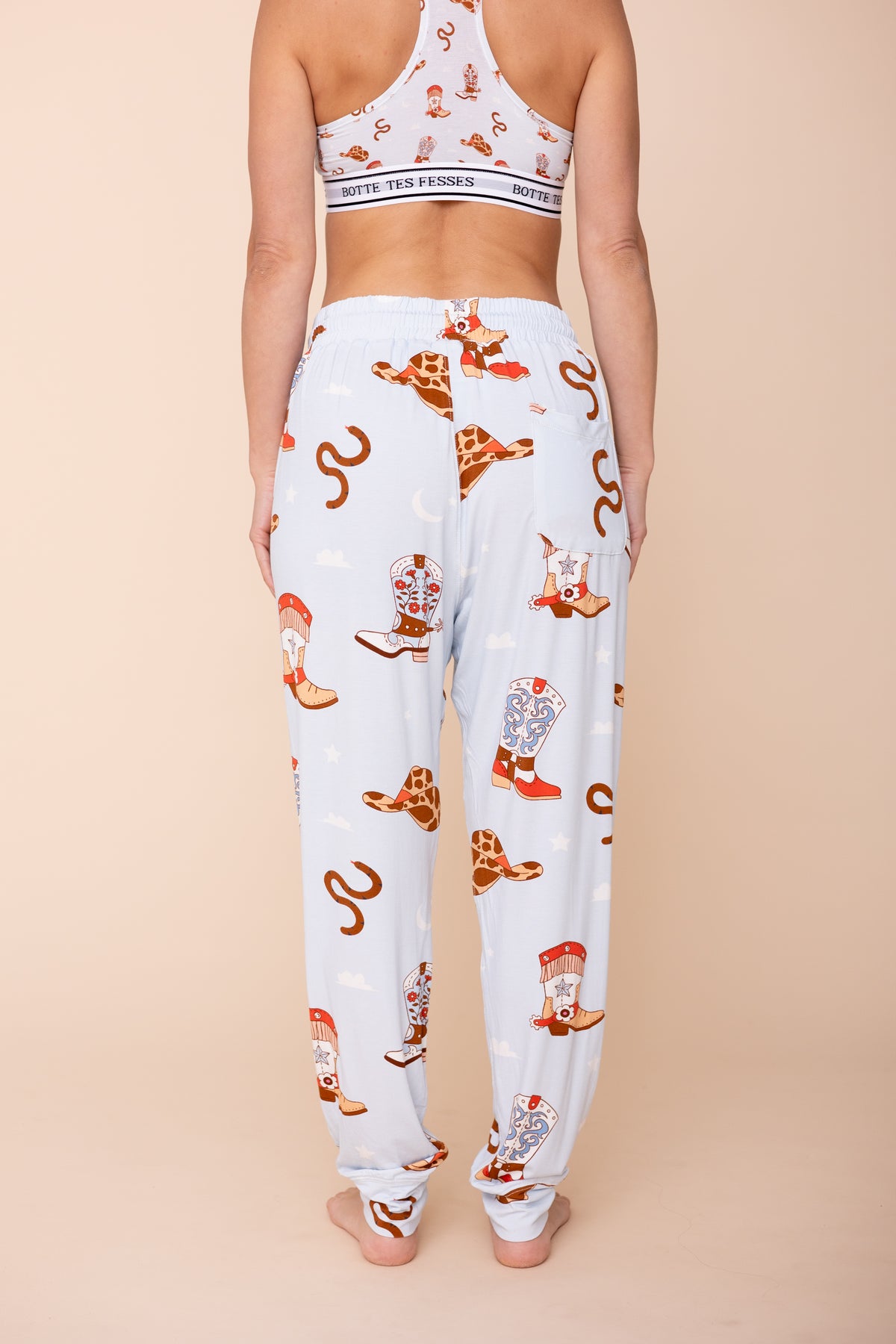 Unisex Pajama Joggers "BOTTE TES FESSES"