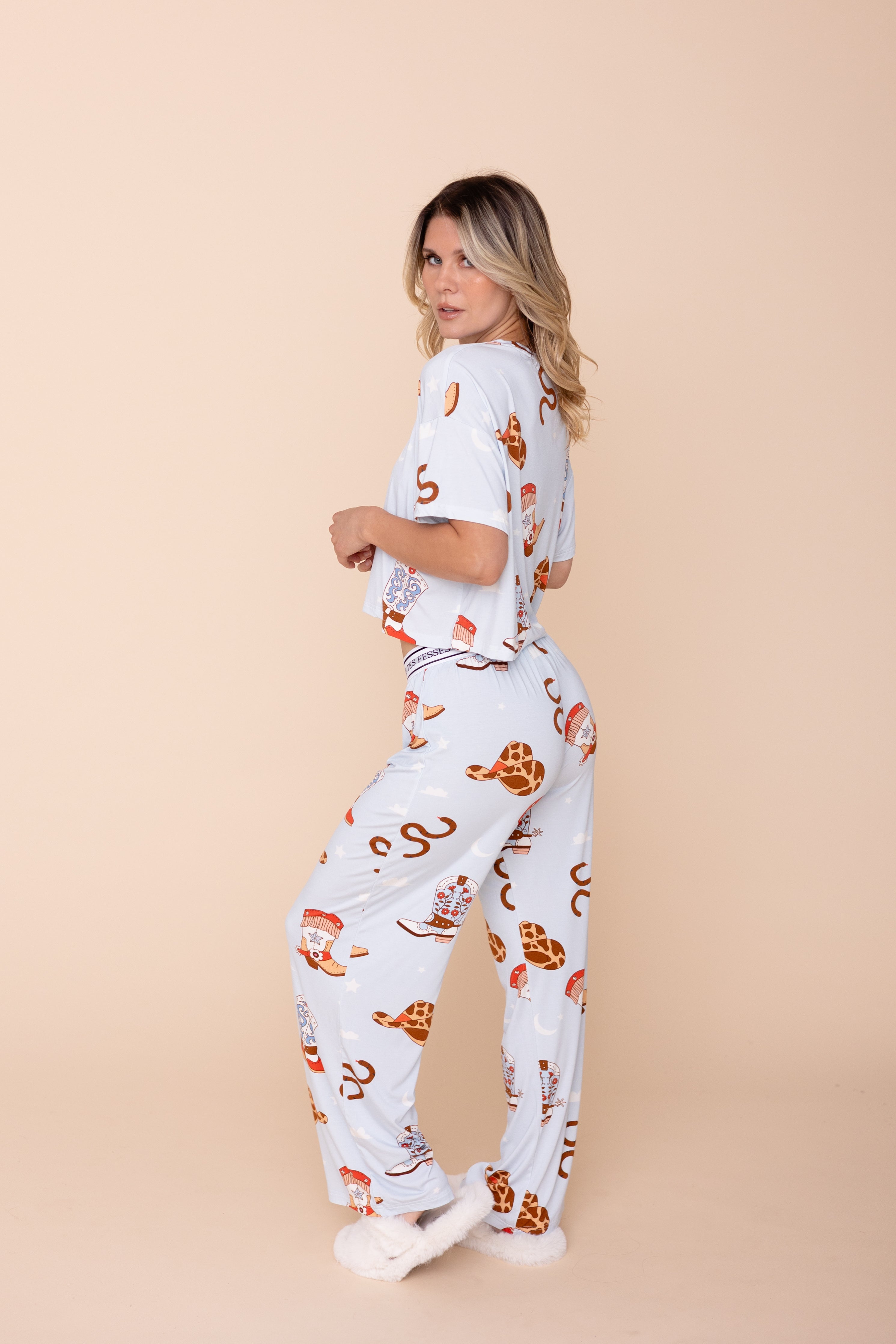 Pajama Pants "BOTTE TES FESSES"