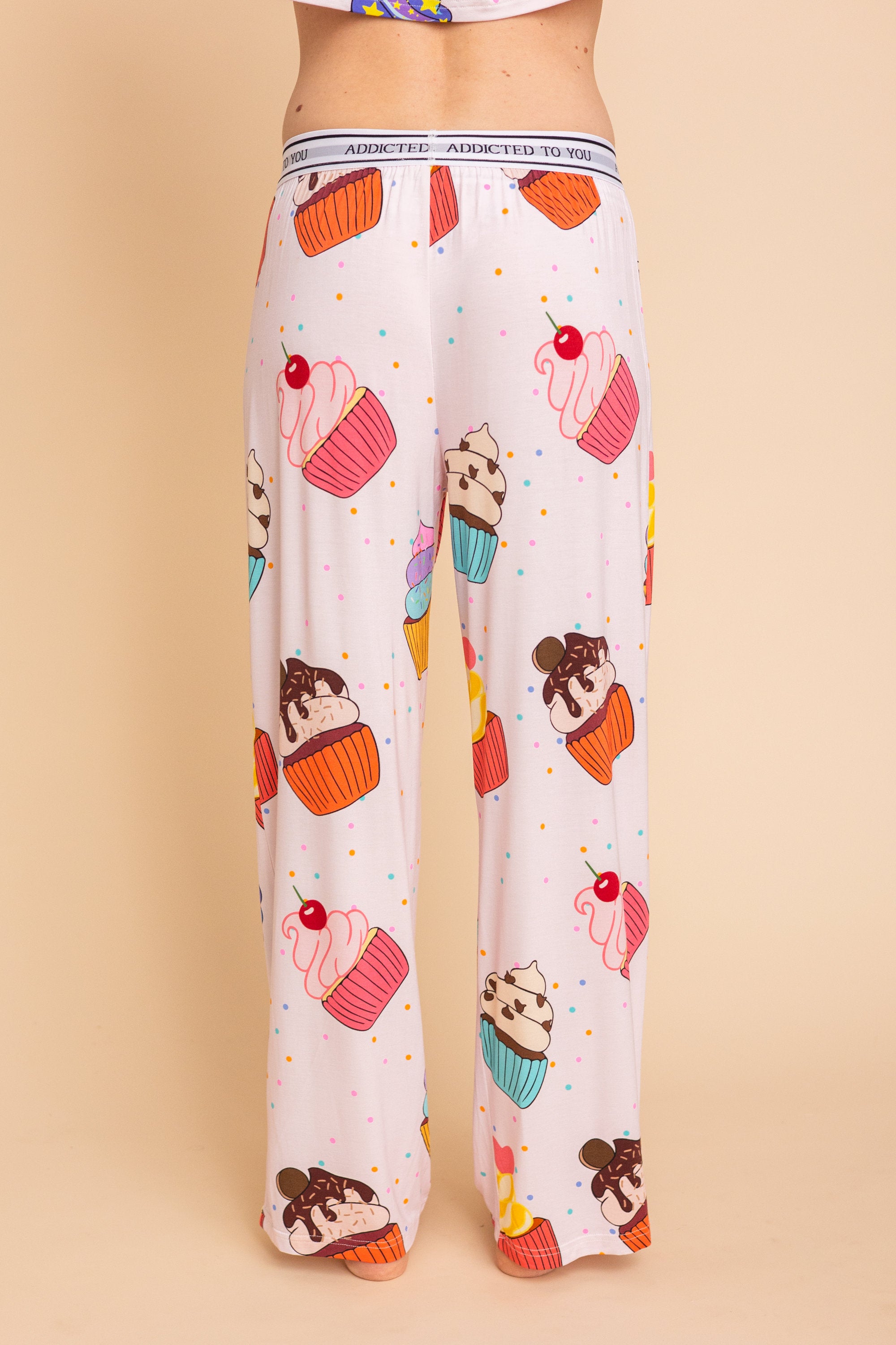 Pantalon Pyjama Évasé "ADDICTED TO YOU"