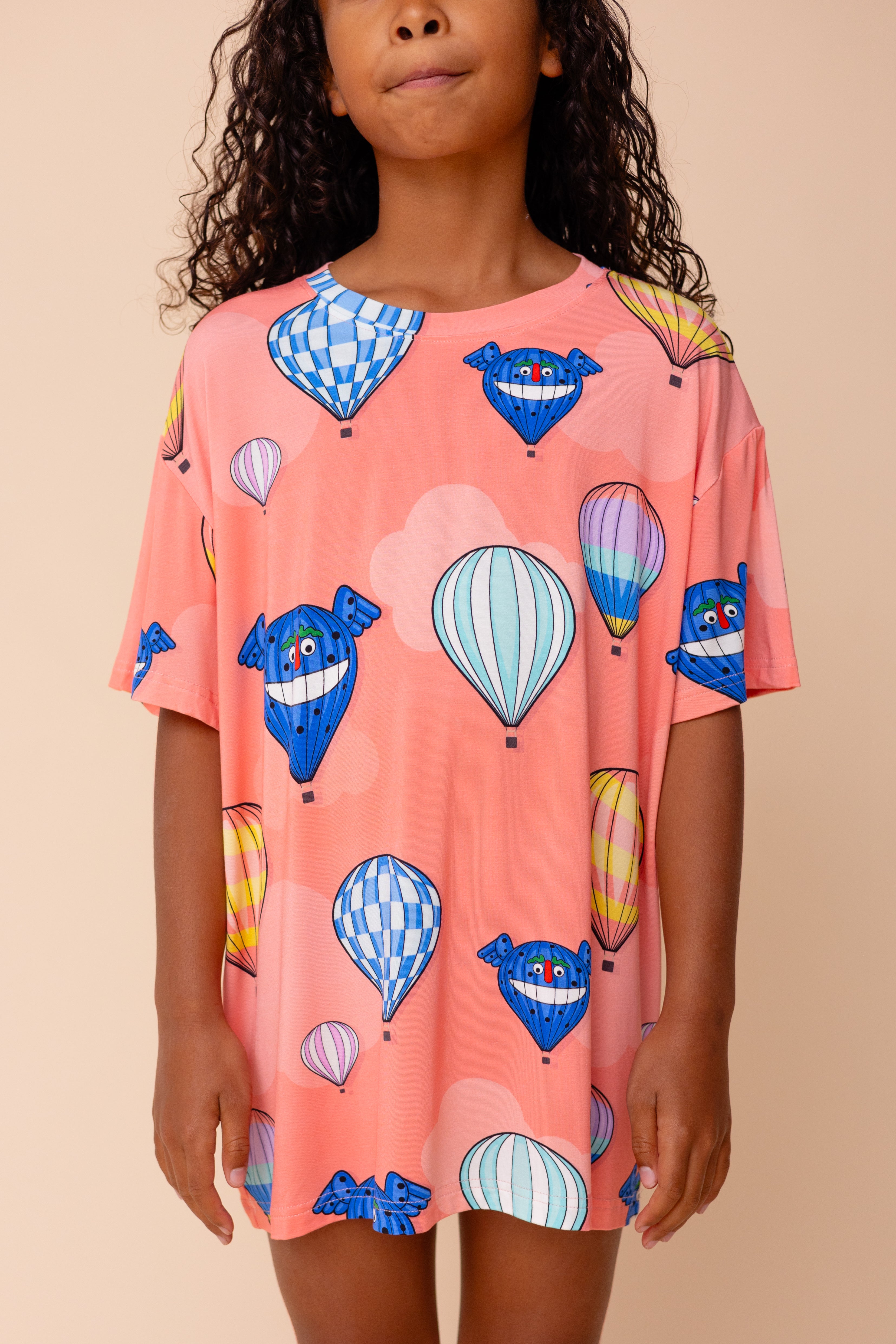 Kids' Long Tee "PÊCHE"