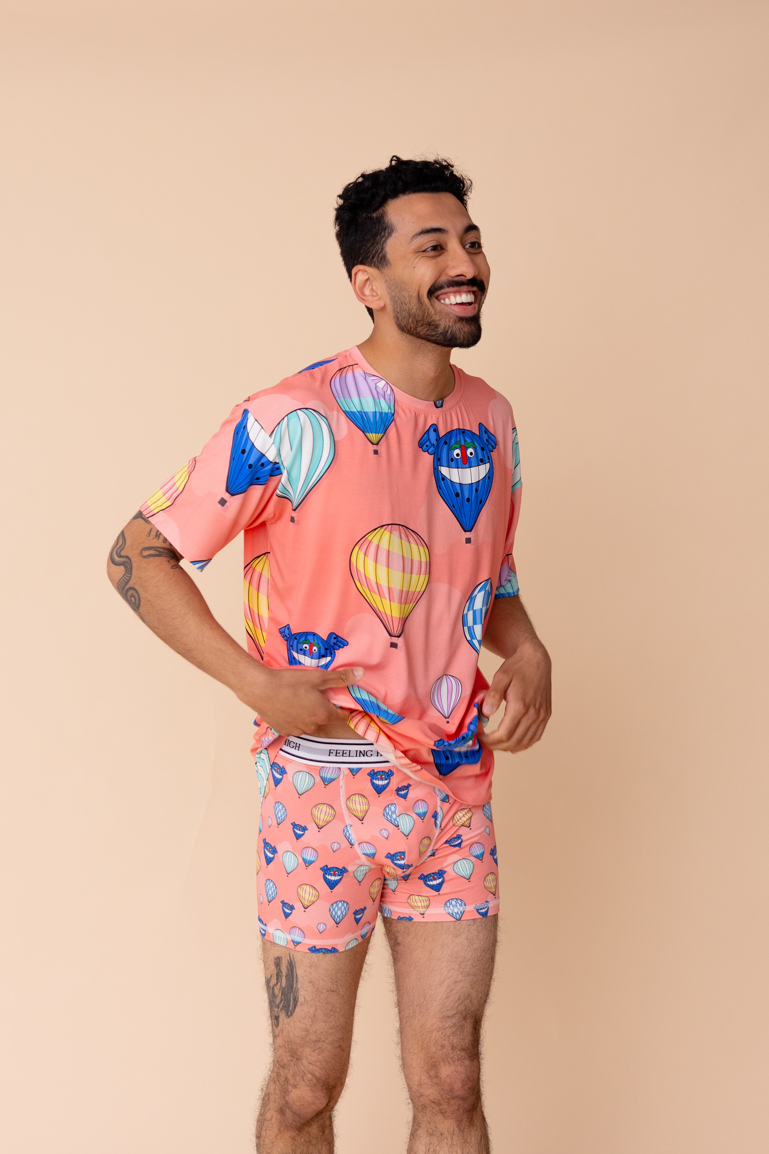 Long Tee Unisexe "FEELING HIGH"
