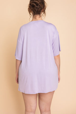 Unisex Long Tee "LILAS"