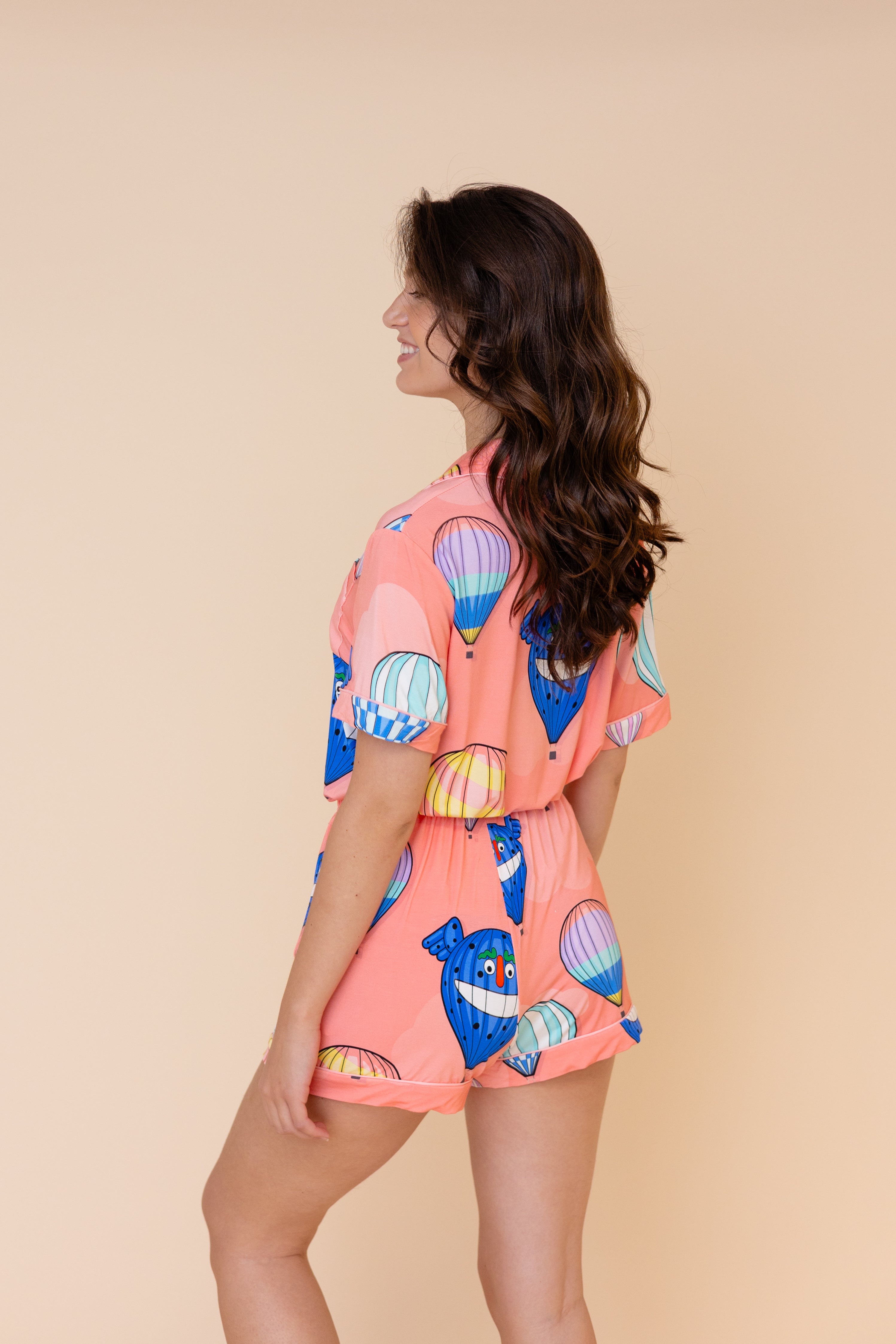 Chemisier Pyjama "FEELING HIGH"