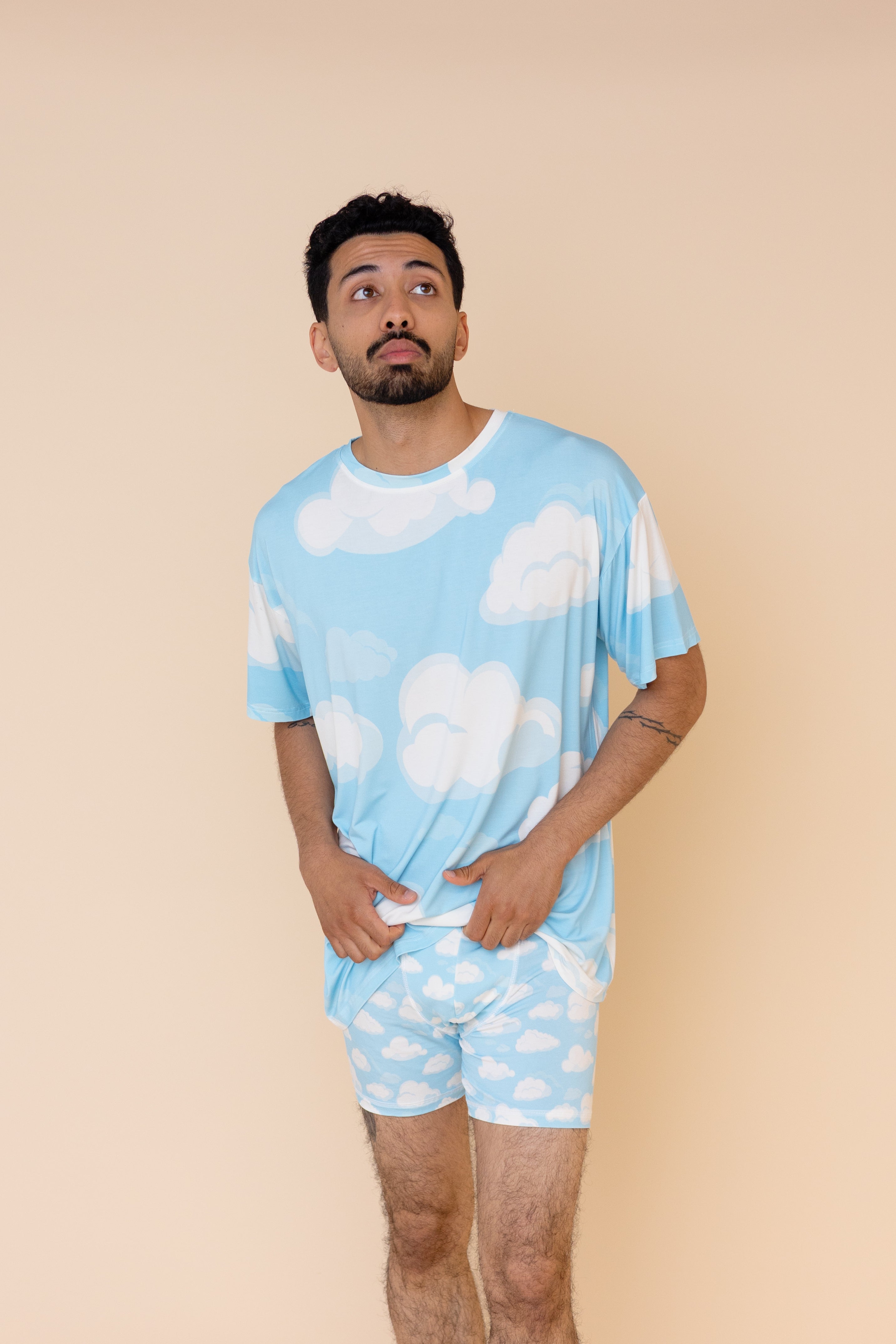 Long Tee Unisexe "SUR UN NUAGE"