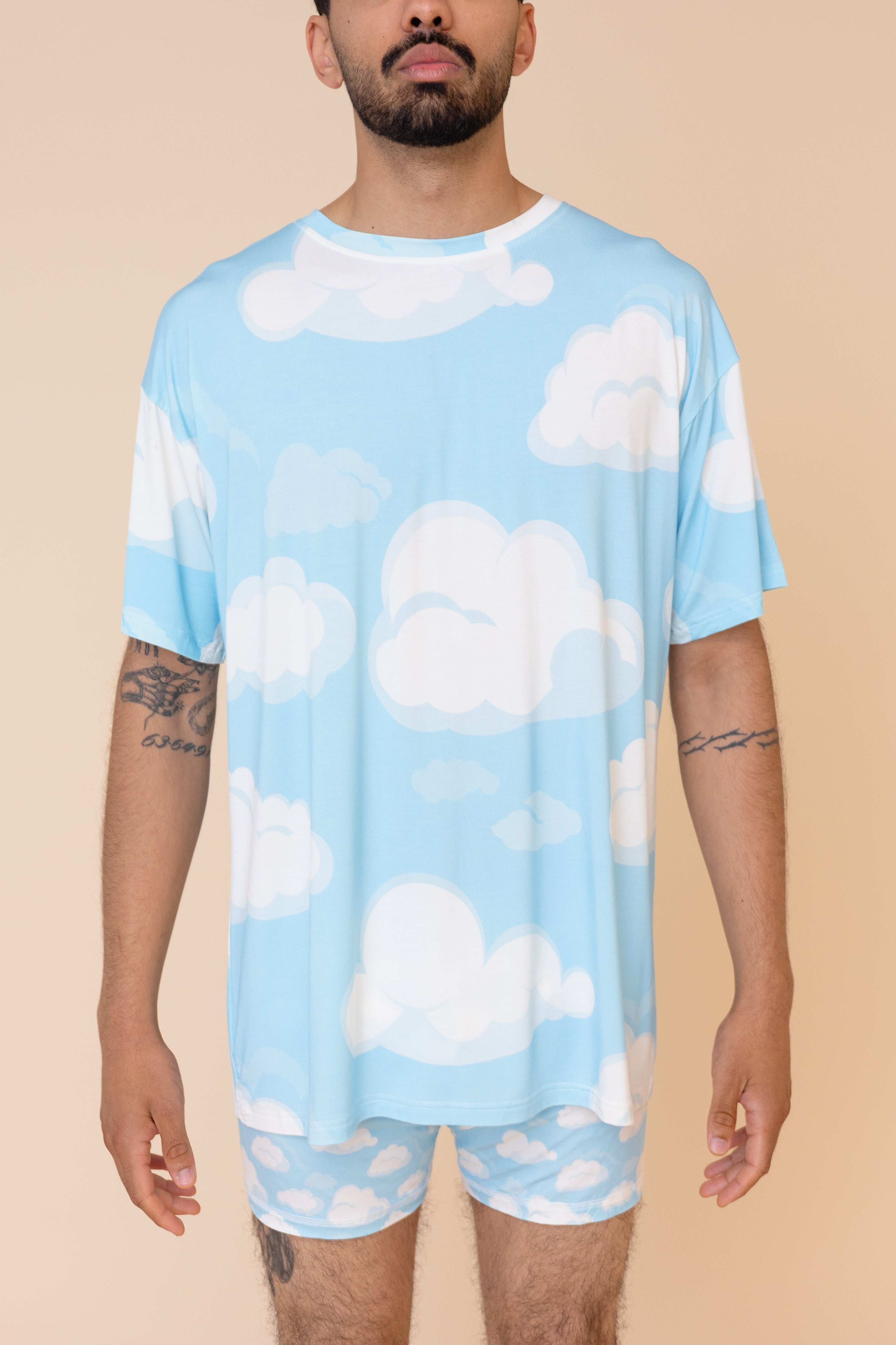 Long Tee Unisexe "SUR UN NUAGE"